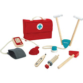 Doctor Set with Wooden Stethoscope